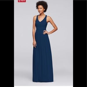 David’s Bridal Marine Bridesmaid Dress